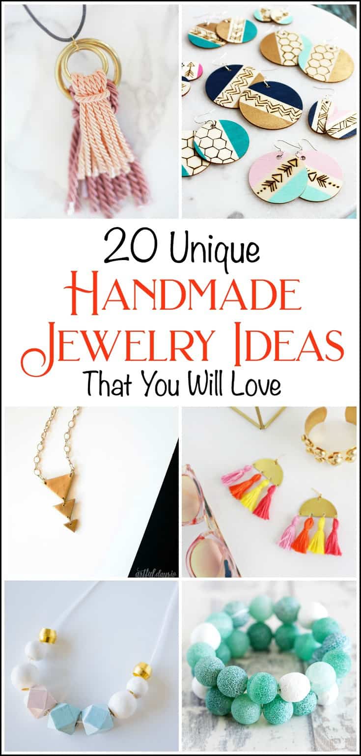 20 Unique Handmade Jewelry Ideas That You Will Love 20 Unique Handmade Jewelry Ideas That You Will Love