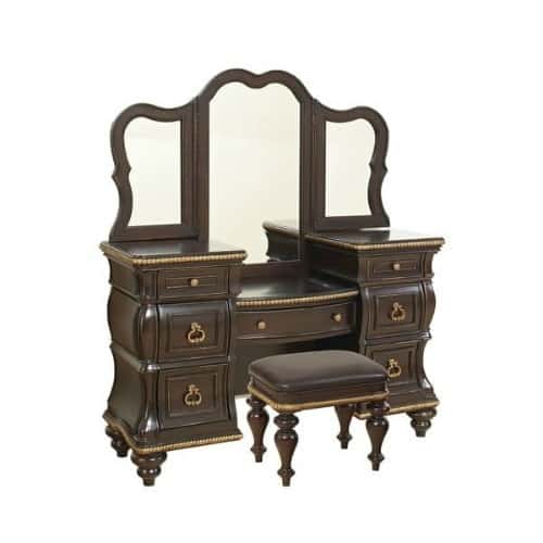 hollywood glam, hollywood glam vanity, modern hollywood glam furniture