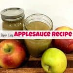 how to make homemade applesauce