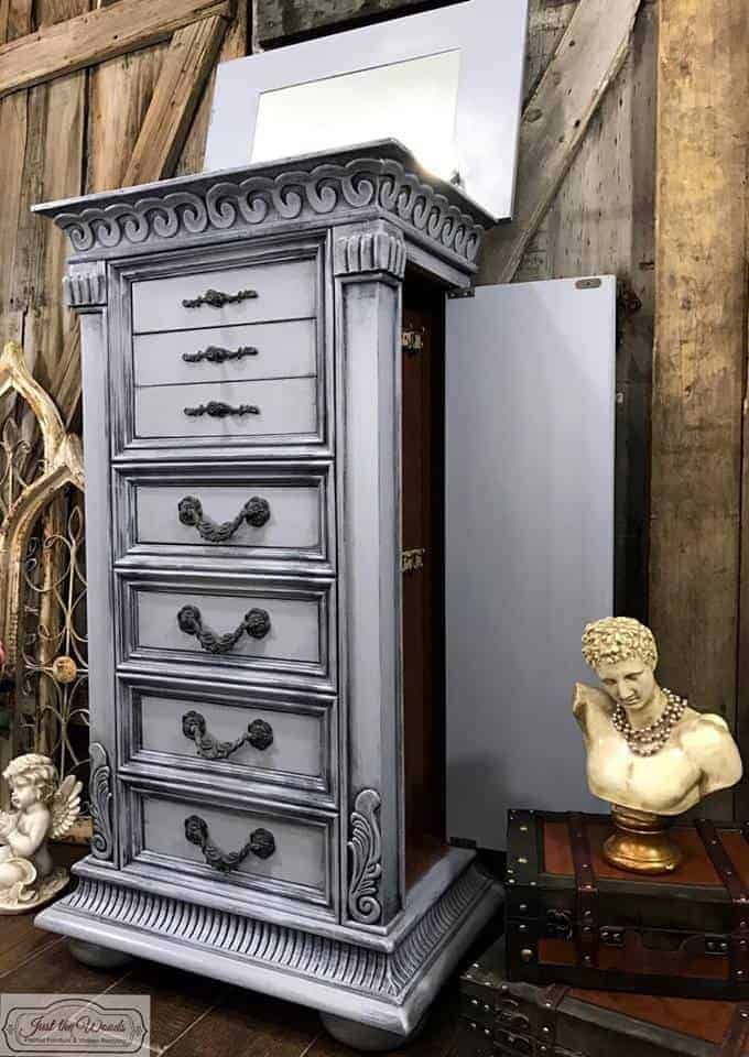 jewelry armoire, jewelry chest