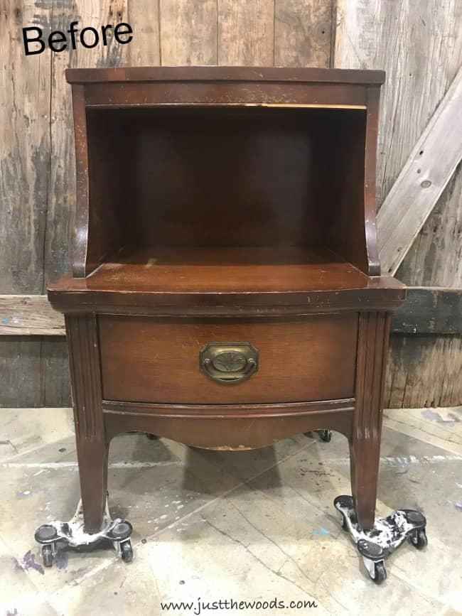 unfinished vintage table, vintage table, side table