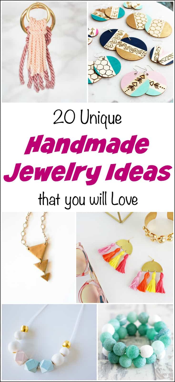 20 Unique Handmade Jewelry Ideas that You will Love