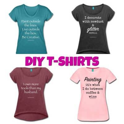DIY T-Shirts, Sweatshirts and Creative Apparel for Every DIYer