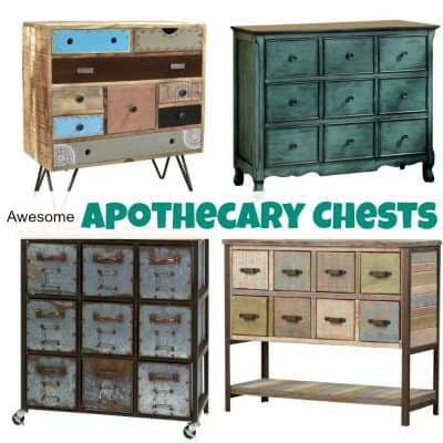 An Amazing Selection of Awesome Apothecary Chests