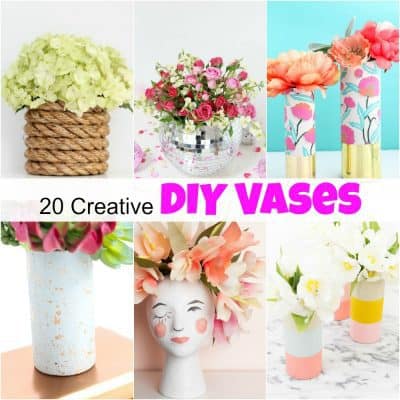 20 Creative DIY Vases You Can Make at Home