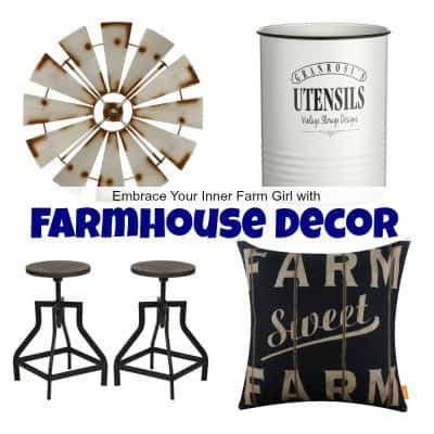 How to Embrace Your Inner Farm Girl with Farmhouse Decor