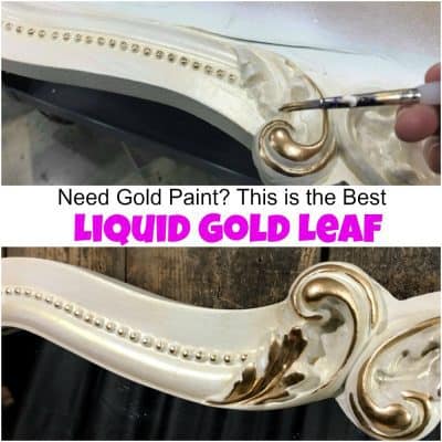 Need Gold Paint? This is the Best Liquid Gold Leaf Ever