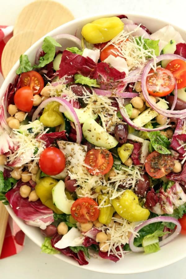 italian chopped salad, chopped salad recipe, healthy salads recipes