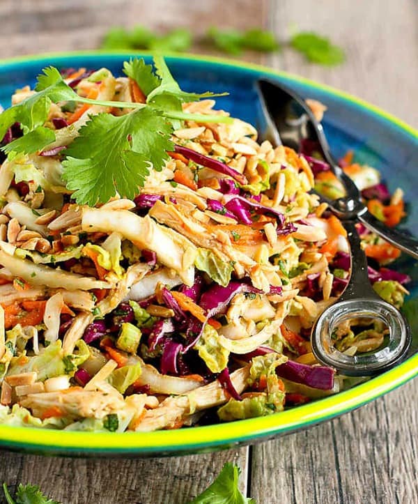 best healthy salads, thai chicken salad recipe, delicious healthy salads