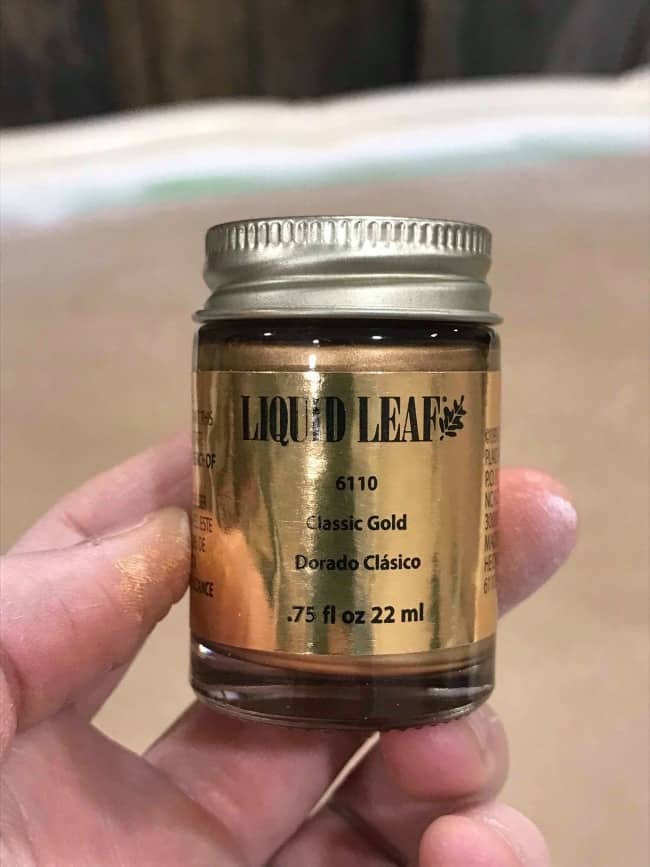 Liquid Leaf Craft Paint, Choose Classic Gold or Brass. Brand new