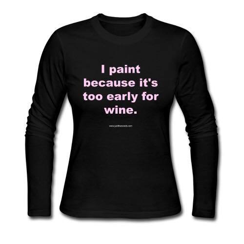 painting shirt, diy shirts, diy tshirts, diy t-shirts, wine shirts