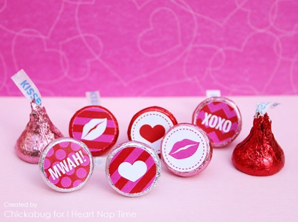 valentines day hershey kiss crafts, hershey kiss projects, valentines day craft ideas