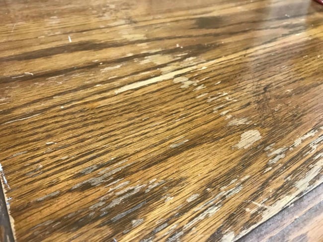 scratched wood veneer, how to refinish a lane hope chest