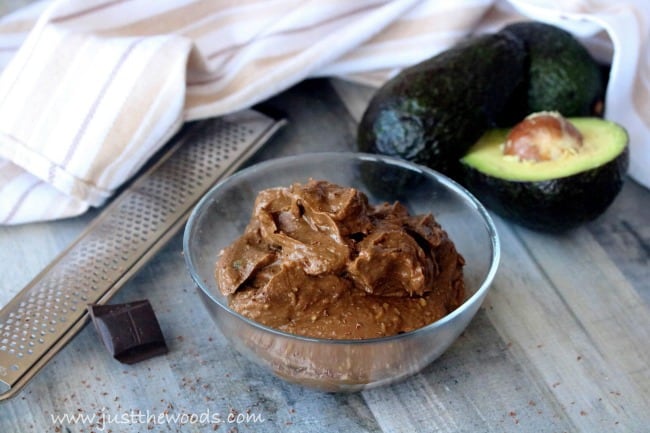 avocado pudding recipe, pudding made with cacao, pudding made with cocoa, avacado pudding