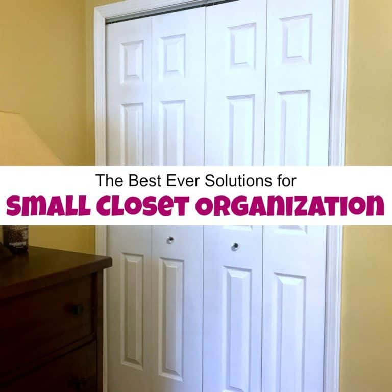 The Best Ever Solutions for Small Closet Organization