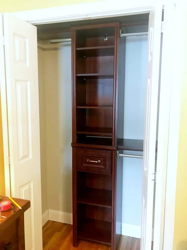 small closet organization, closet shelving system, small closet organizer, closet organizer small space