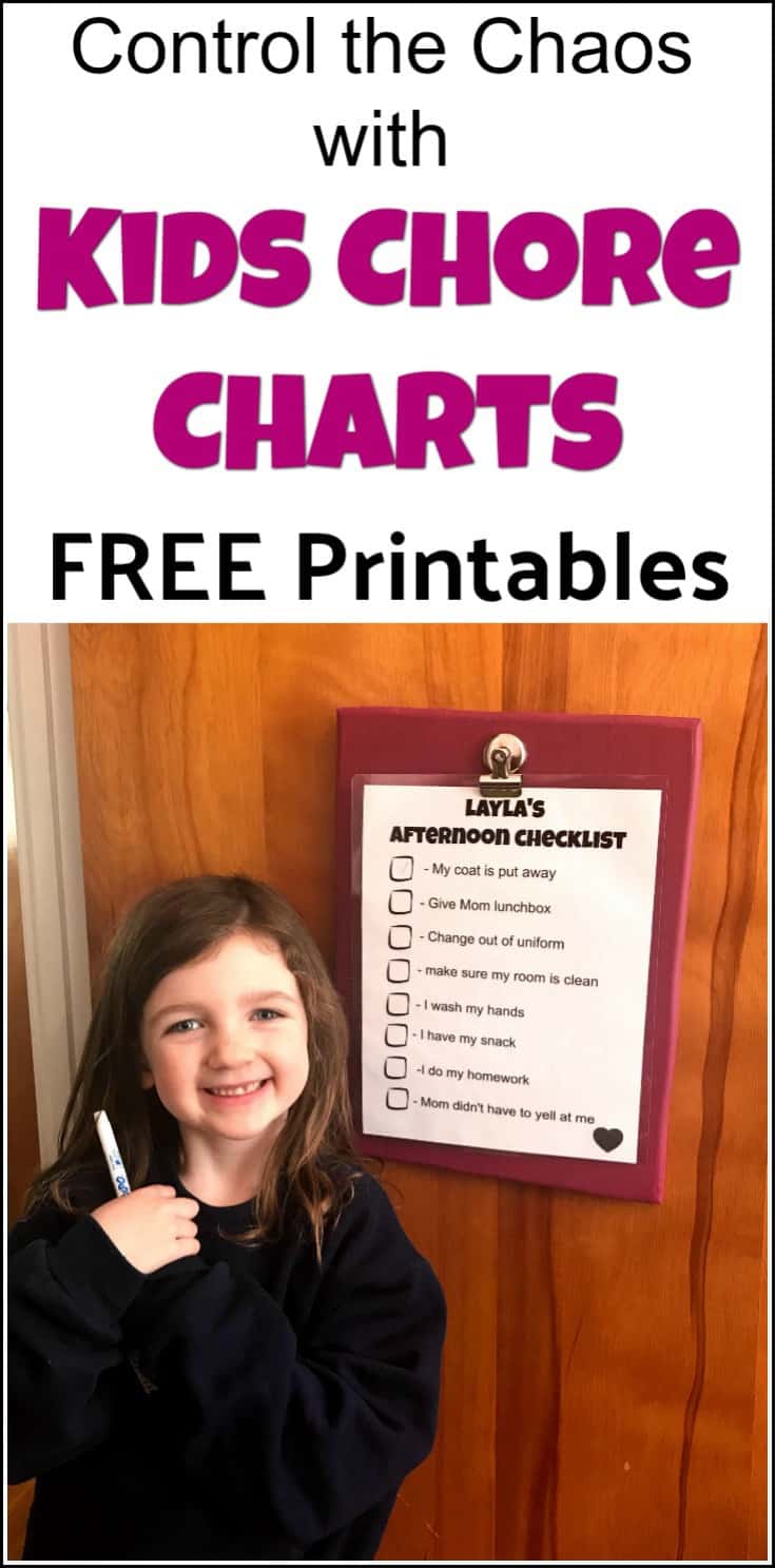 kids chore charts, free printable chore charts, chore charts for kids, childrens chore chart