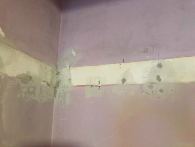 repair damaged drywall, small closet organization