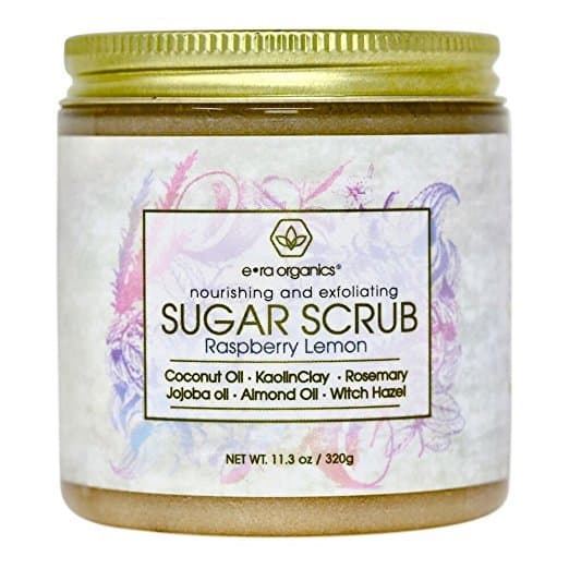 raspberry sugar scrub