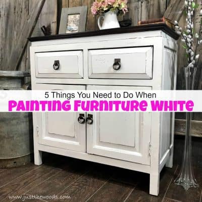 shabby chic dressers and white painted furniture