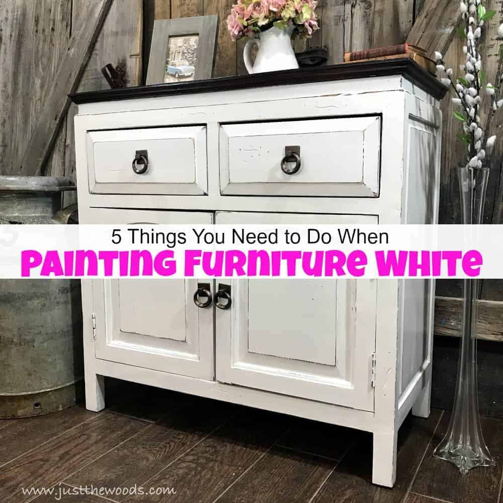 How To Distress Furniture Using Baby Wipes - Petticoat Junktion