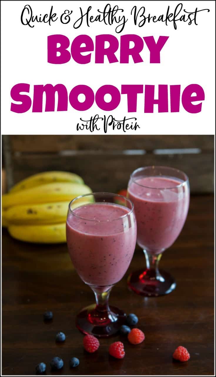 Easy berry smoothie recipe