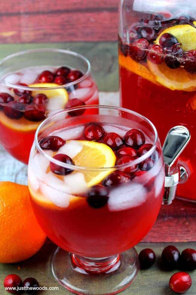 Delicious Orange Cranberry Spiked Punch Recipe Best Alcoholic Punch