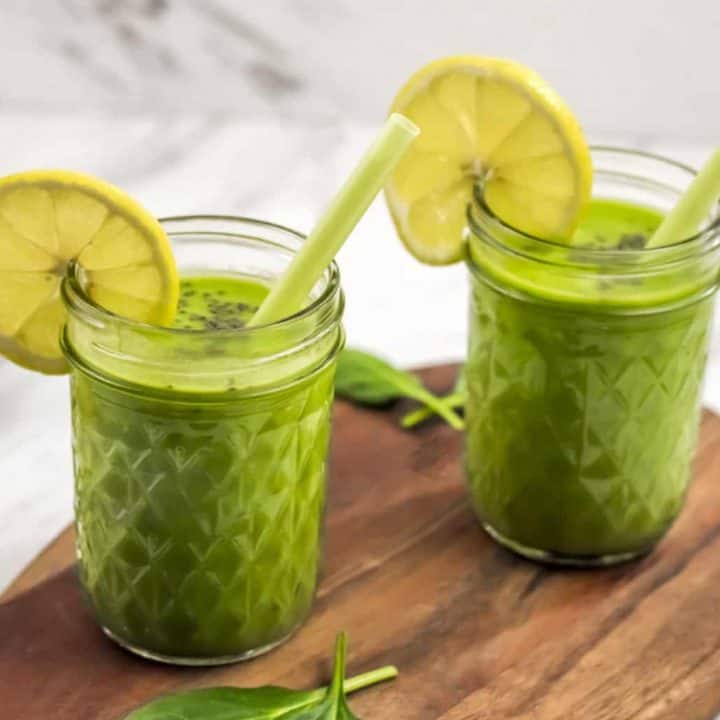 Spinach Avocado Green Smoothie