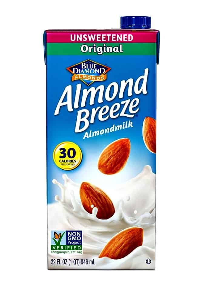almond breeze almond milk, almond milk smoothie