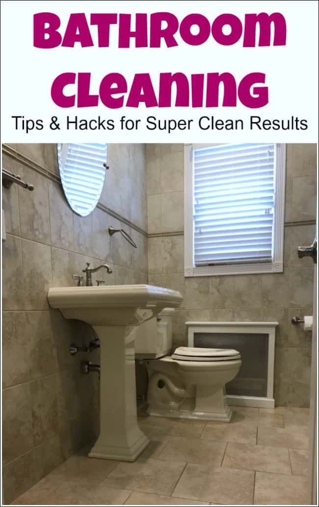 bathroom cleaning, bathroom cleaning hacks, bathroom cleaning tips, clean bathroom