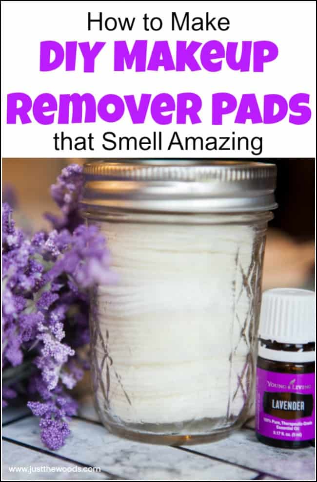 DIY Makeup Remover Pads, makeup remover wipes diy, how to make makeup remover