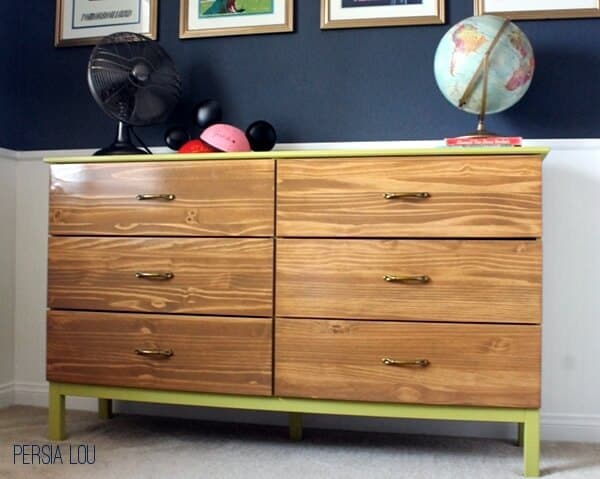 An Ikea dresser hack can transform a piece of basic flat furniture into so much more. Ikea hack ideas, Ikea dresser makeovers, furniture hacks, dresser makeovers, Ikea Malm dresser hack, Ikea hacks dresser, Ikea hemnes dresser hack, Ikea hack dresser, Ikea dresser hacks, Ikea rast dresser hack, Ikea rast hack, Ikea pine dresser, DIY dresser ideas, dresser ideas, painted furniture makeovers, furniture before and after