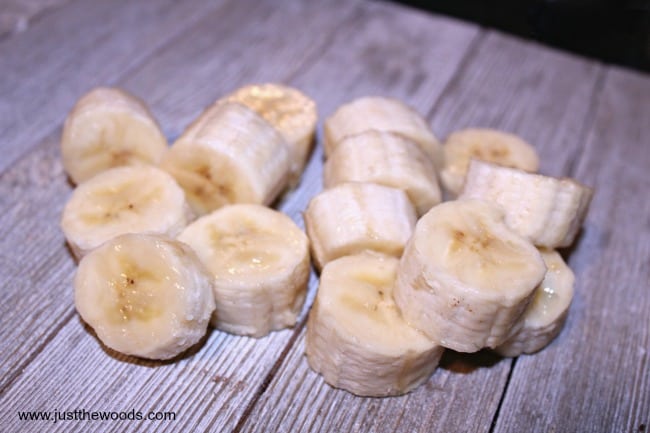 frozen banana smoothie, banana smoothie recipe with almond milk