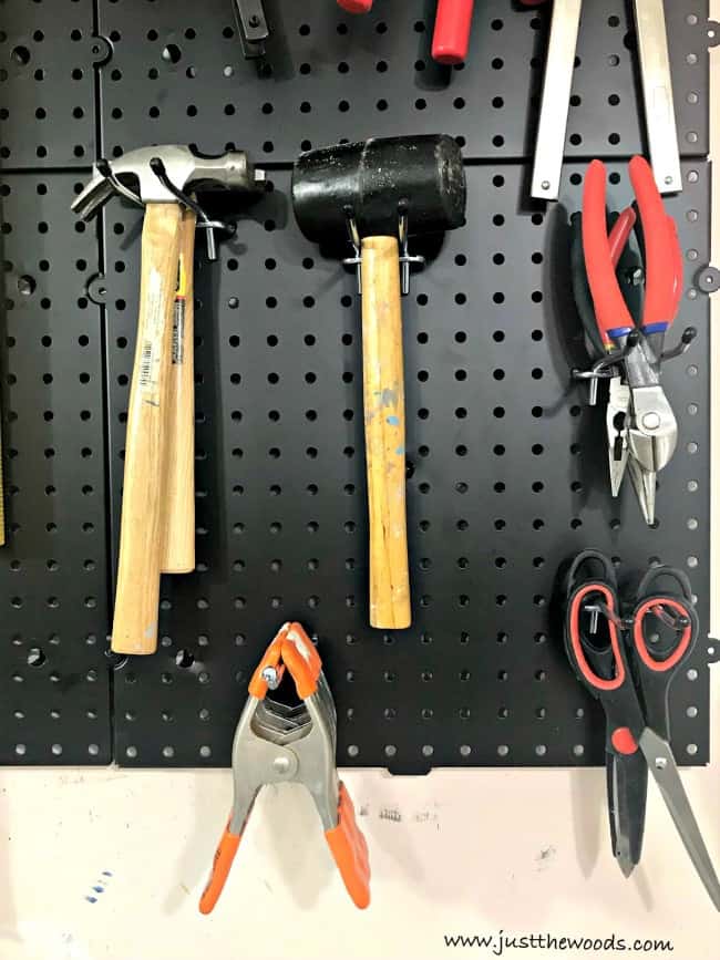 hammers, pegboard tool organization ideas, pegboard tool organizer, organizing tools, pegboard wall, Tool pegboard, pegboard tool holder, pegboard tool storage, tool pegboard ideas, pegboard storage, tool hanging board, pegboards, peg board organizer