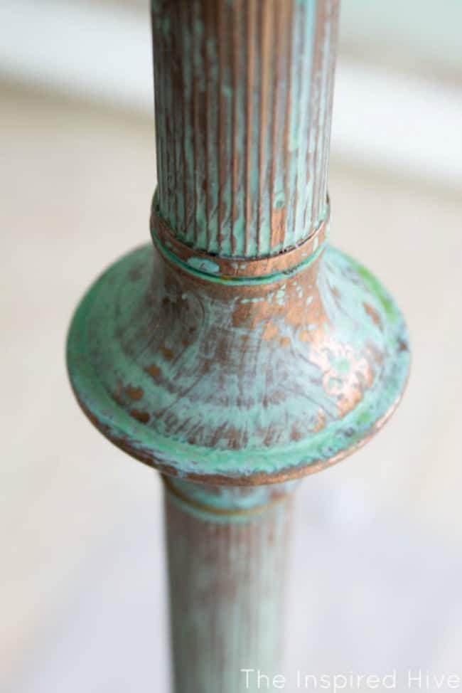 rust patina, faux patina, Patina paint projects are perfect for those who love that aged patina effect. Not everyone loves shiny and new. Some of us are more drawn to old things. Patina paint can be used to age your furniture and create a worn metallic finish. Use a patina paint job on your next DIY creation for a worn aged look. #patinapaint #patinapaintjob #copperpatinapaint