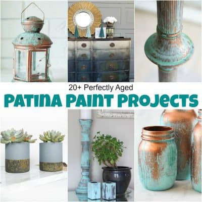 20+ Perfectly Aged Patina Paint Projects You Need to See