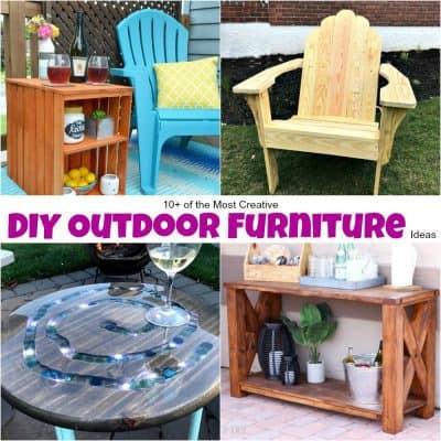 DIY Outdoor Furniture Ideas