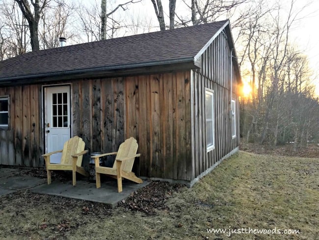 adirondack chairs in the catskills