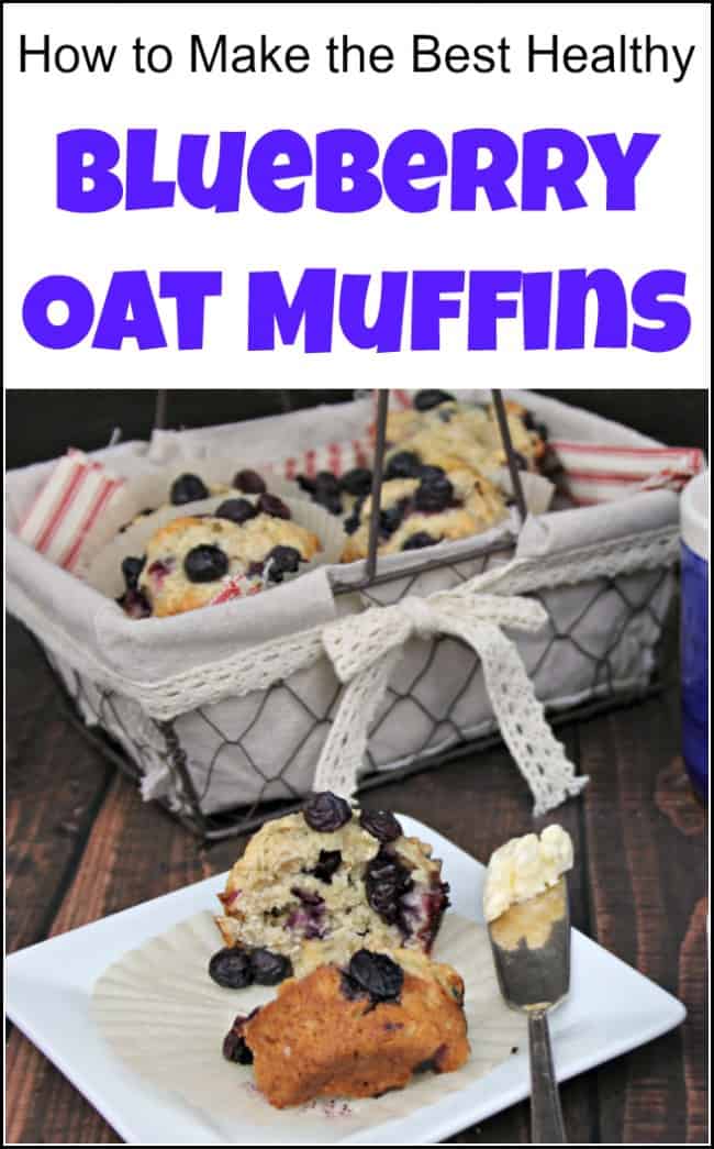 best blueberry muffins, blueberry oat muffins, healthy blueberry oat muffin recipes