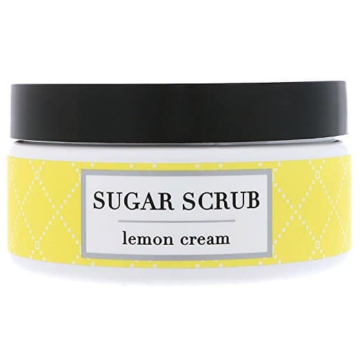 lemon cream, sugar scrub