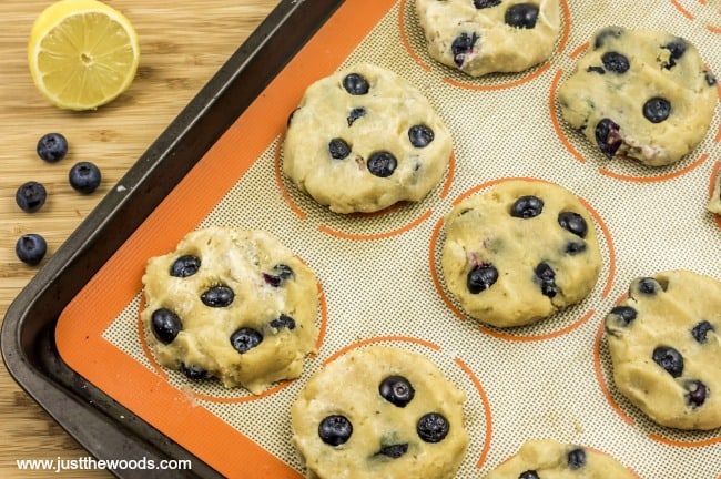 healthy blueberry scones, lemon scones, lemon blueberry scones, lemon scone recipe