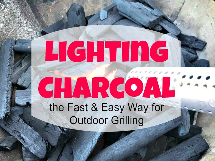 how to light charcoal grill, lighting charcoal