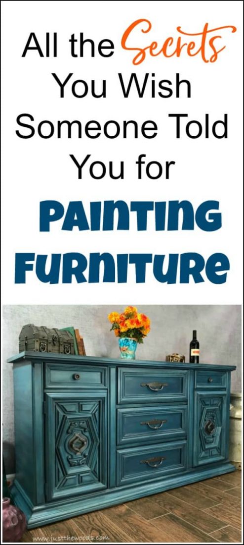 If you are just starting to paint furniture or want to know how to paint furniture, here are a few tips and secrets to furniture painting that will help you along the way. Whether you are chalk painting furniture and looking for the best furniture paint, or just need a few pointers let me help you. If you prefer hand painted furniture or spray painting furniture these are for you. #paintedfurniture #paintingfurniture #howtopaintfurniture