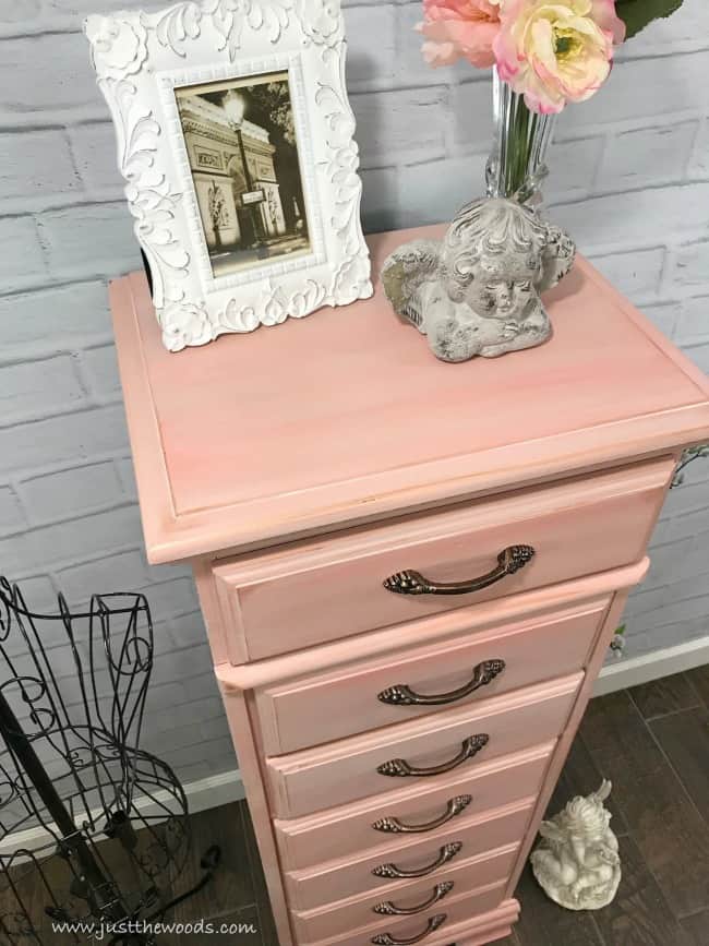 painted lingerie chest ideas, furniture makeover, tall lingerie chest, vintage lingerie chest of drawers