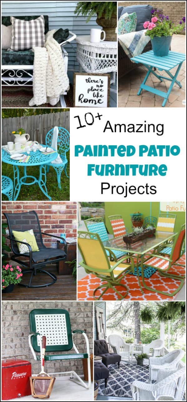 Painting Outdoor Furniture For A Beautiful Quick Update