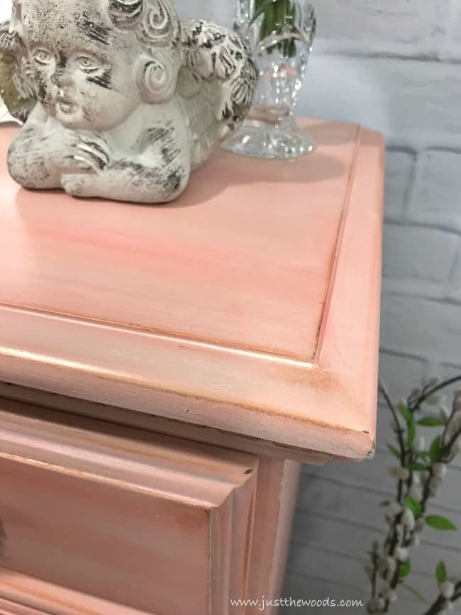 painted lingerie chest, painted furniture