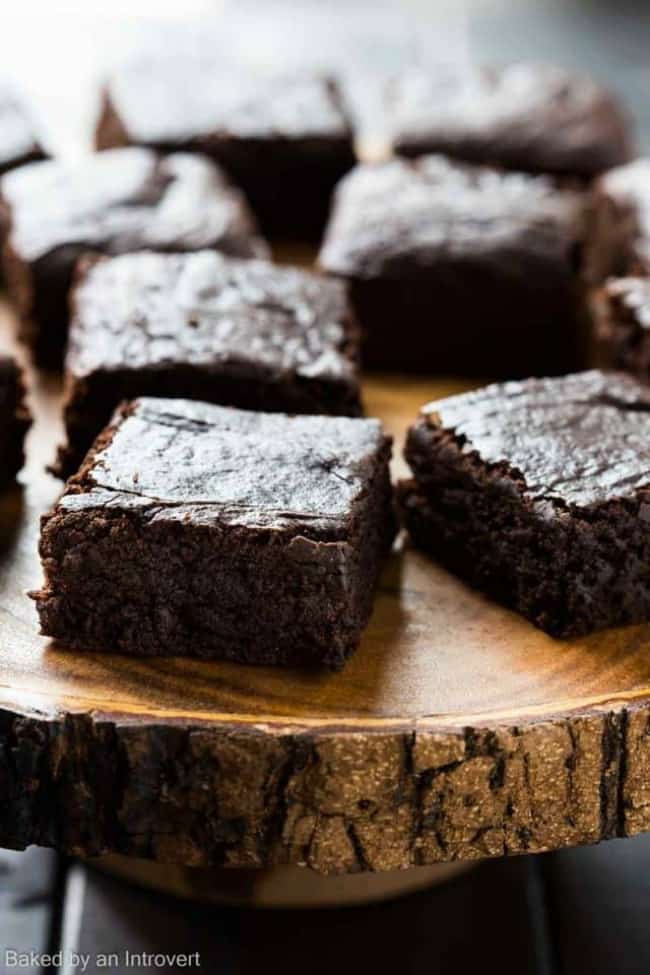 vegan brownies, mother's day dessert recipe ideas, mother's day recipes