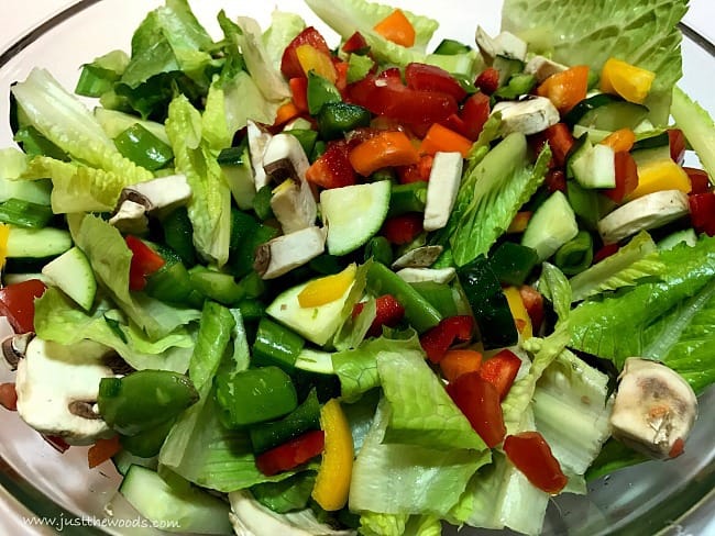 what goes in a garden salad, garden salad recipe ideas