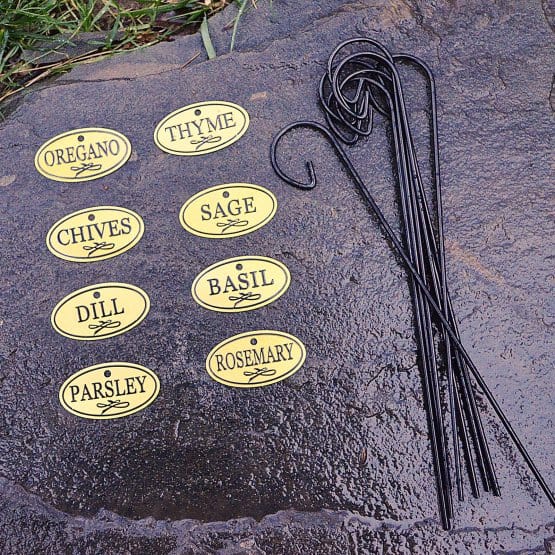 How to Make Beautiful DIY Garden Markers for Your Herbs & Veggies