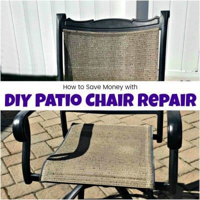 How to Save Tons of Money with DIY Patio Chair Repair